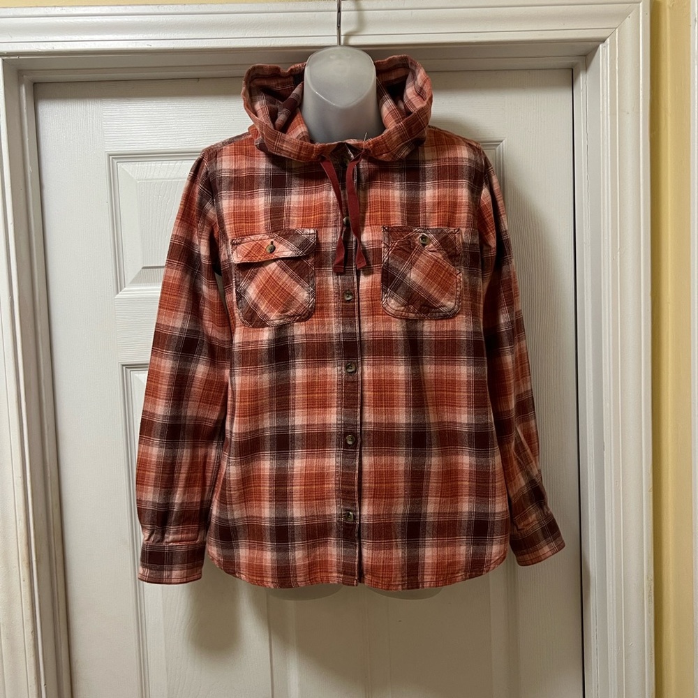 Carhartt Multicolor Plaid Hoodie Shirt